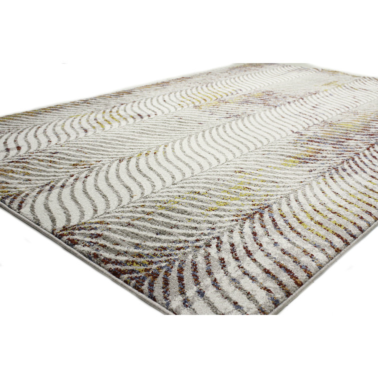 Darya Home Handmade Power Loom Brown/Ivory Rug Wayfair